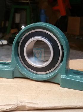 立座带紧定套轴UKP2承1式UKP216UKP21EXK57UKP218