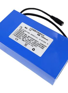 新款12安v大容量3串2并23000毫2AH大容量聚合物充电142-7VOH3-355