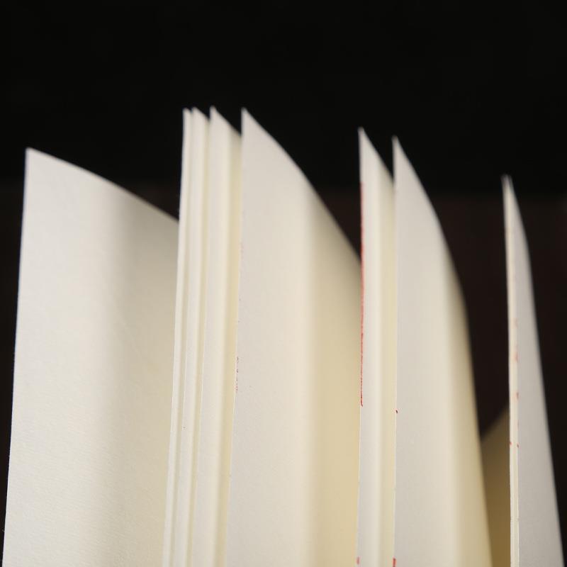 厚檀皮宣纸国QFF生宣书加法专画用夹宣二夹双层四尺整张层六尺作