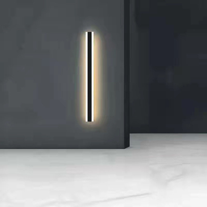 现代简约LED长条壁灯卧室客厅