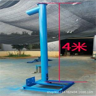 219管式 沙子水泥上料机粉煤灰u型绞龙提升机小型有轴螺旋输送机