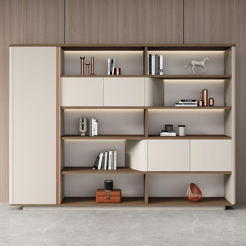 文件mg663柜料柜木公质老书柜板式档案储物板收纳柜办室文件柜子