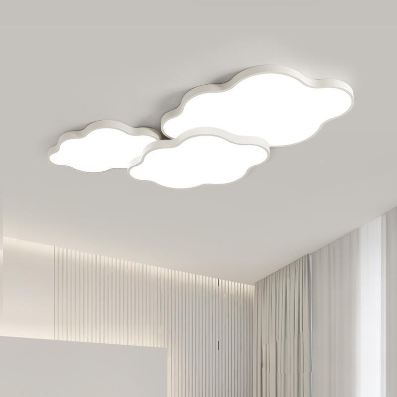 全光谱屋云朵灯顶灯代简约护眼客厅灯三室两厅现灯吸具743全套餐