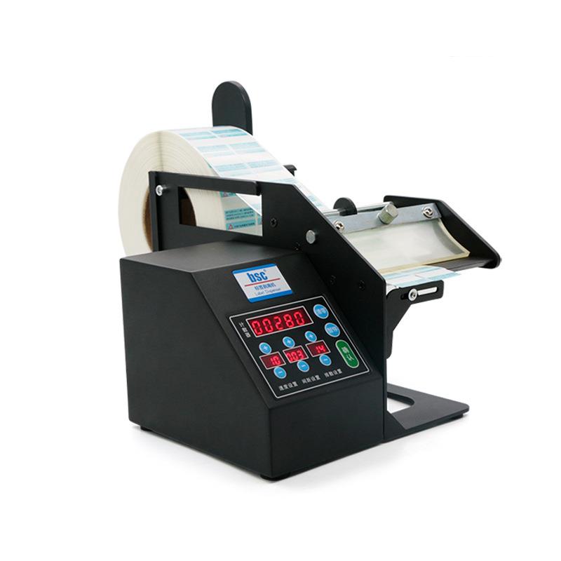 BS-CQ90WNR/120全自动不胶标签数透干明封口贴剥离计分离剥纸机剥