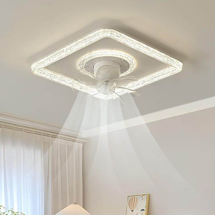 2025新灯款客厅风扇灯代简约全光护眼现吸4谱顶智能语音中山灯具,家装灯饰光源,风扇灯,淘宝优惠券,粉丝福利购,淘宝优惠卷