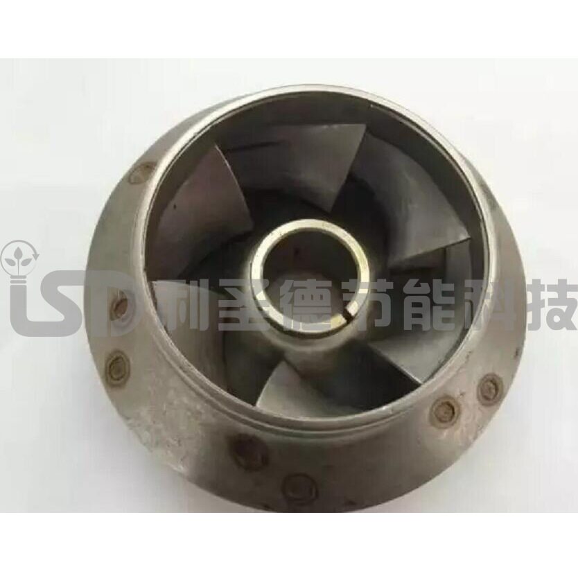 长沙水泵厂40LBSA-50立式斜流泵混流泵循环泵配件叶轮