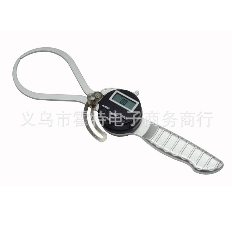 HUOTO 0-150 0.1MM手持式 数显外卡规 测厚规电子数显弯卡钳热卖