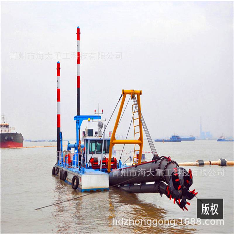 绞吸式挖泥船水环境治理清淤机械化尾矿库清淤疏浚抽泥船绞吸船