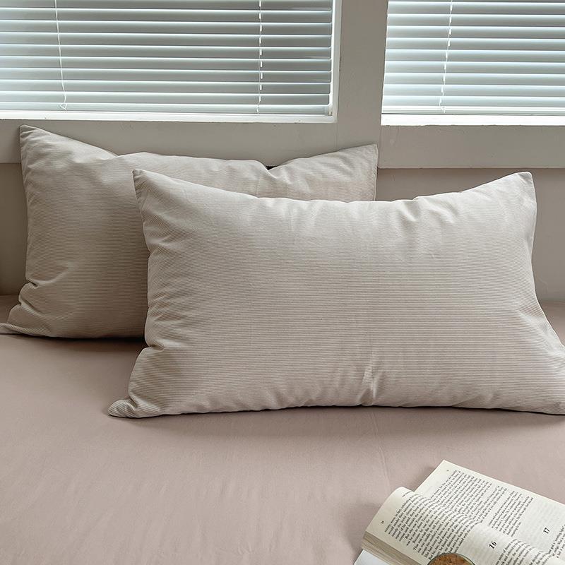 冬三季加厚磨毛床上XYIQQGRG件四套全绵纯棉2025新款秋简约床单人