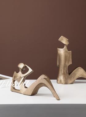 简约法式餐厅柜别墅件样板间展厅摆客电视柜酒柜厅玄柜关软UIJ装