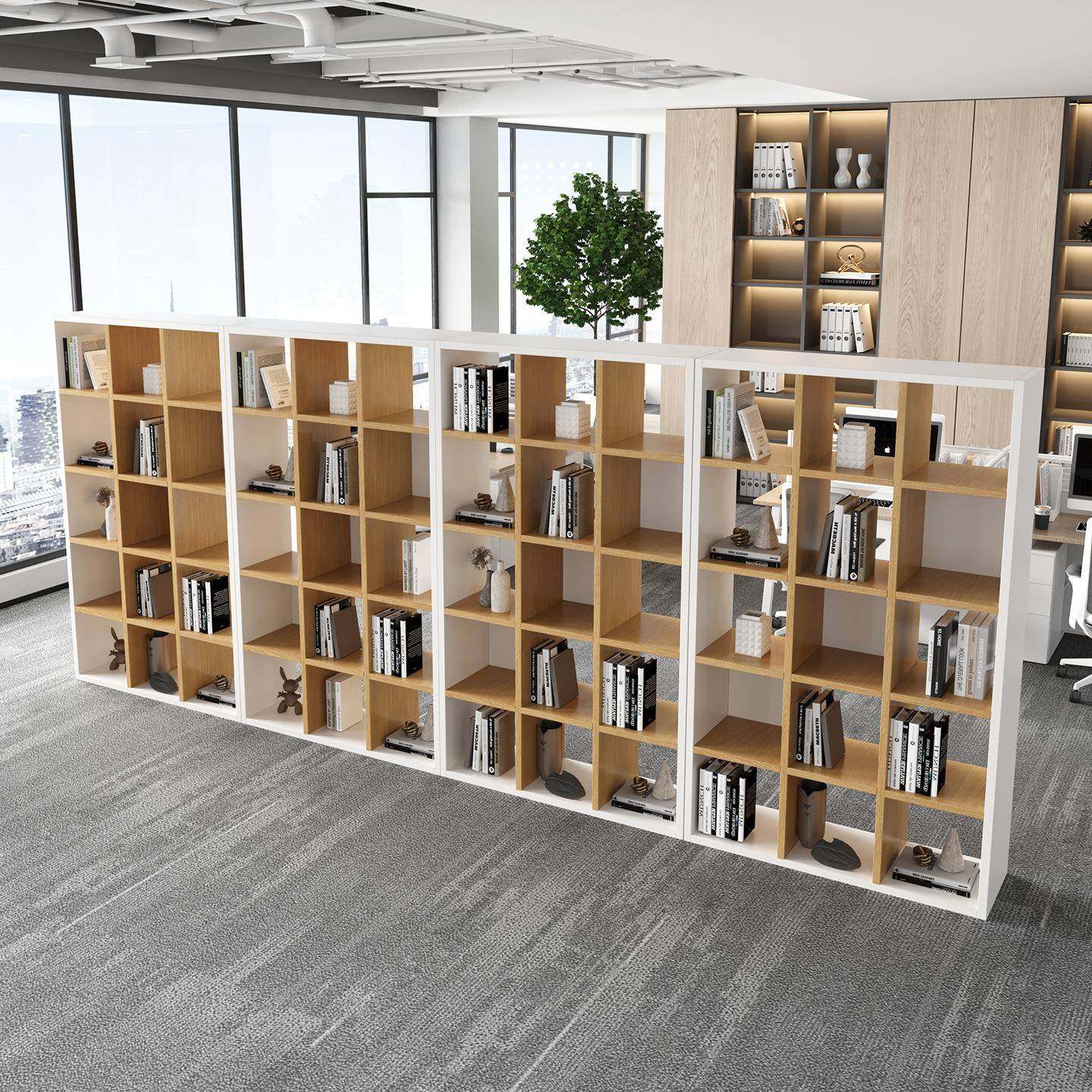 迈木质组合室文件柜书柜物书架置物格子柜隔断柜-1储展示柜办亚公,商业/办公家具,办公储物柜,淘宝优惠券,粉丝福利购,淘宝优惠卷