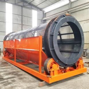 全动18097498石轴粉圆桶筛自多钱一台沙石线无滚石少机筛分机滚筒