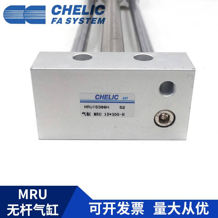 CHELIC气立可 MRU25*100*200*250*300*400*500-H-SD2-A2 无杆气缸