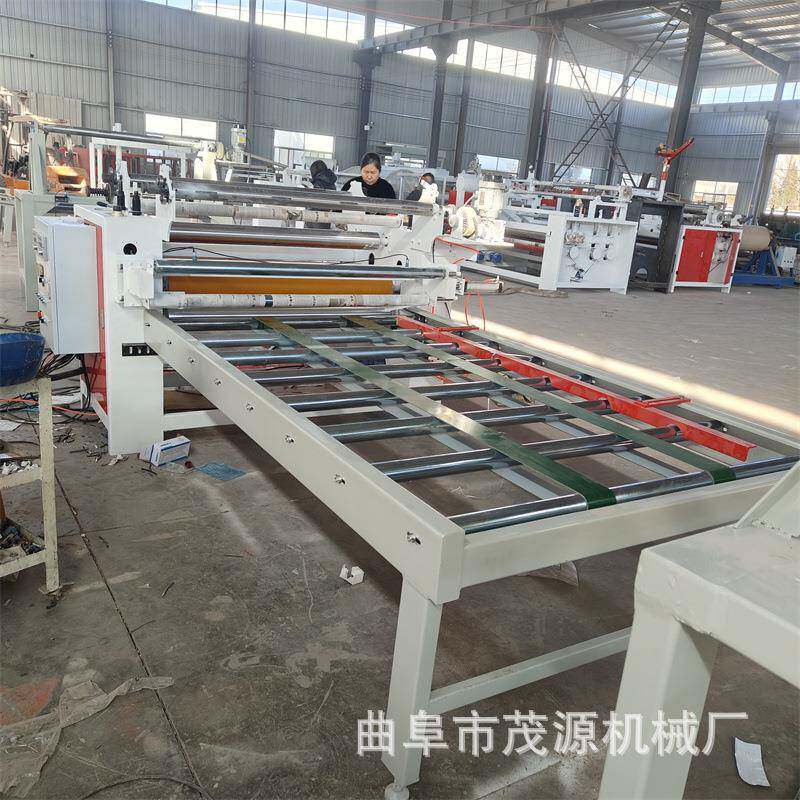 自无品牌/带胶铝箔棉胶带复合玻璃纤维贴合管道保棉贴温铝箔机设