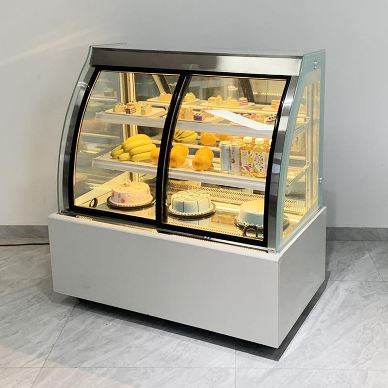 蛋糕柜冷保商鲜柜用水果熟食甜冰柜风冷台式品小型展示柜532藏直