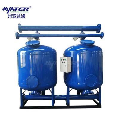 卅亚浅层砂石灌溉全自动浅层过滤器矿用水处理全自动反冲洗过滤器