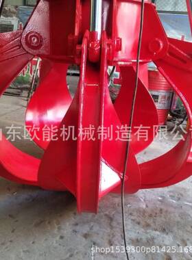 钢抓机械厂区优AAP惠欧行废车厂家用抓取电能动芦梅花废铁抓钢葫