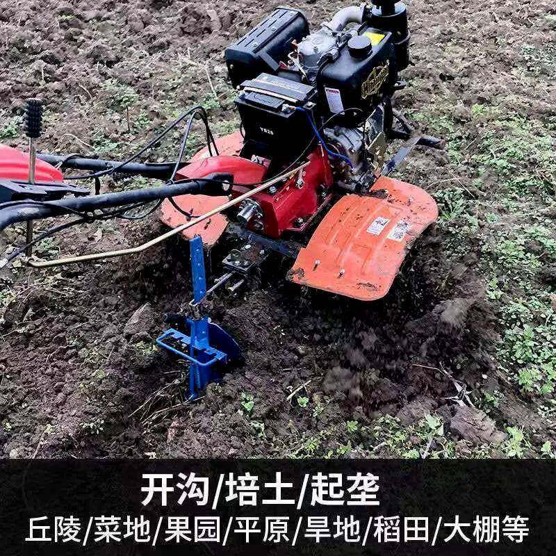 款凯柴油常柴旋耕机微耕机多功能除水草开沟开荒耕地VFV新旱农马