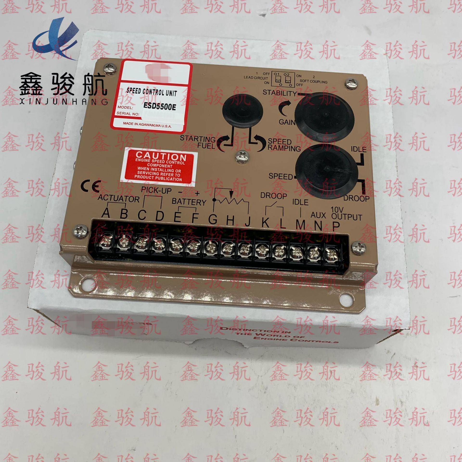 调速发ESD5528E板ES5500E直流电调速器D柴油电机子组转速控制器
