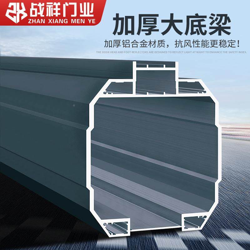 电动推直线平移伸缩直线平移门厂房工伸缩门无轨门折叠拉农村庭院