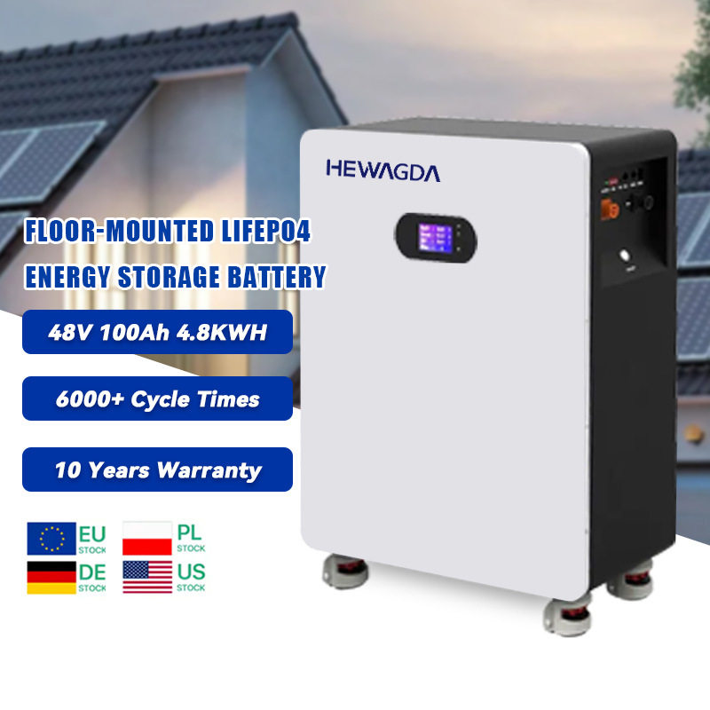 48V 100Ah Floor Standing LiFePO4 Home Energy Storage System