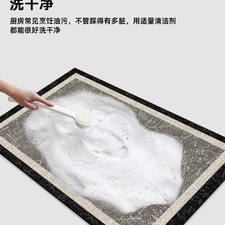 房地垫厨F97TTTJT房垫洗家用长地毯吸油吸水免耐脏厨防滑吸水条垫