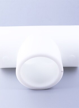 白色PP对焊三通 frpp承插异径三通PPH均聚聚丙烯三通管件