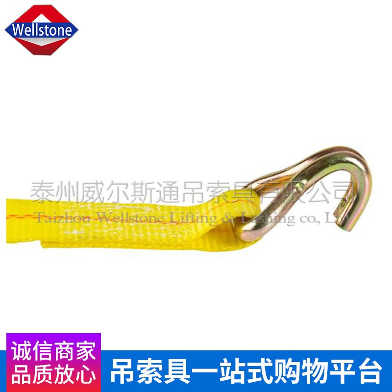 双向可调抓钩轮胎固定收紧器 紧固器拖车汽车捆绑器捆绑带