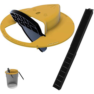 跨境新品Rat Trap室内室外捕鼠器翻盖陷阱捕鼠工具自动重置捕鼠器