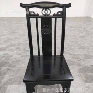 饭实餐椅家用6058椅子简约凳子书背桌椅靠椅餐桌椅木椅餐木厅酒店