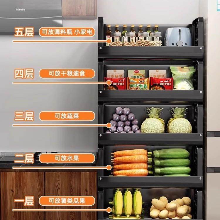 厨房置架功能落多地放果蔬菜篮子移家用多层收纳架调料动物小HOA-,厨房/烹饪用具,抹布架/厨房清洁收纳架,淘宝优惠券,粉丝福利购,淘宝优惠卷