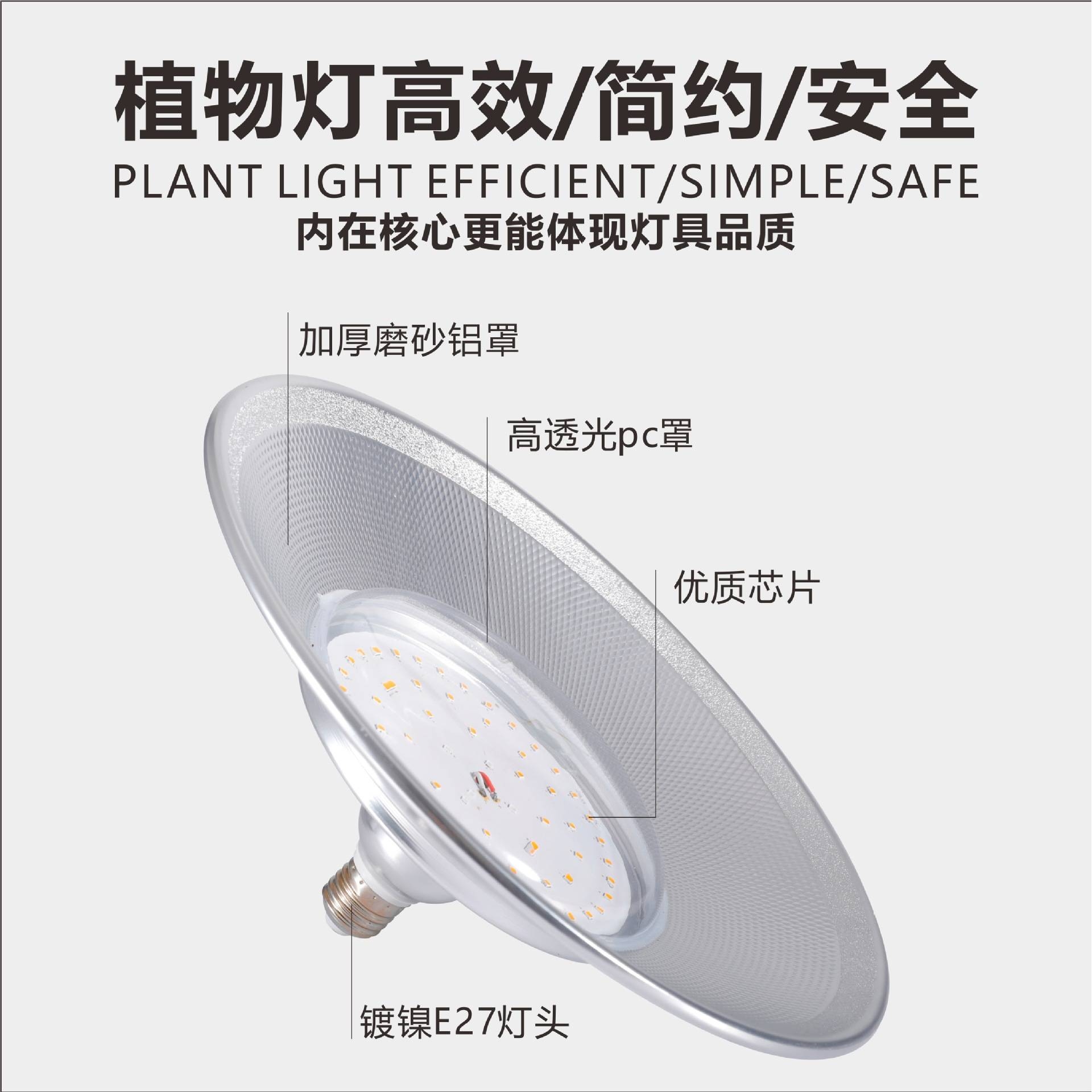 LED灯防水全光谱大棚育苗植物生长灯工程灯种植灯