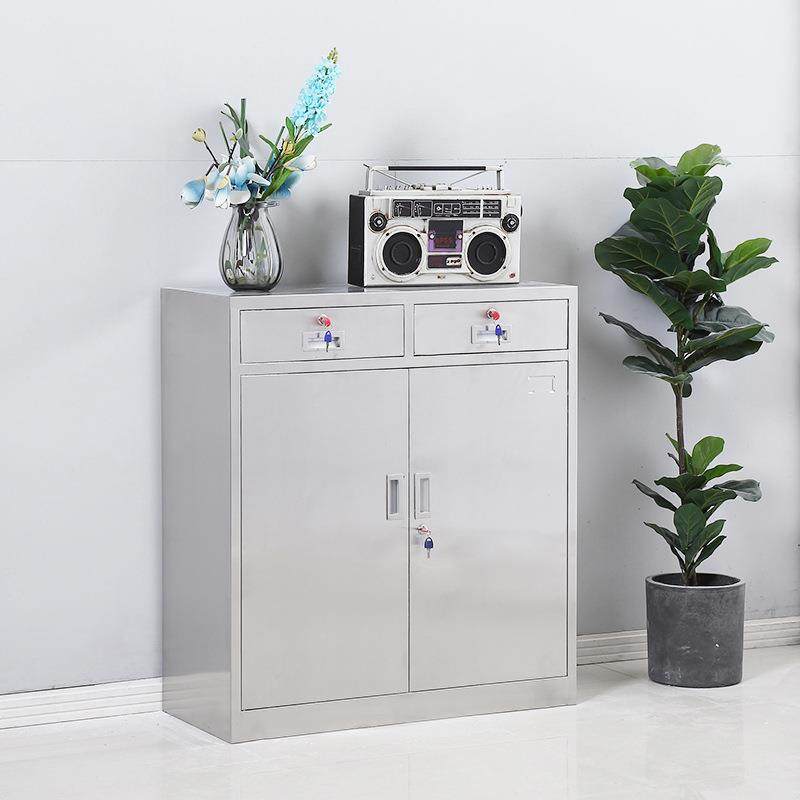 304动不钢详询锈矮柜子2斗抽屉储物柜双门文件具柜床头柜移储工物,商业/办公家具,办公储物柜,淘宝优惠券,粉丝福利购,淘宝优惠卷