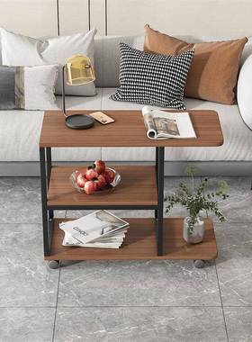 9U茶11537桌边烧水台可移动小茶几沙发边桌功小夫茶桌床头小桌子