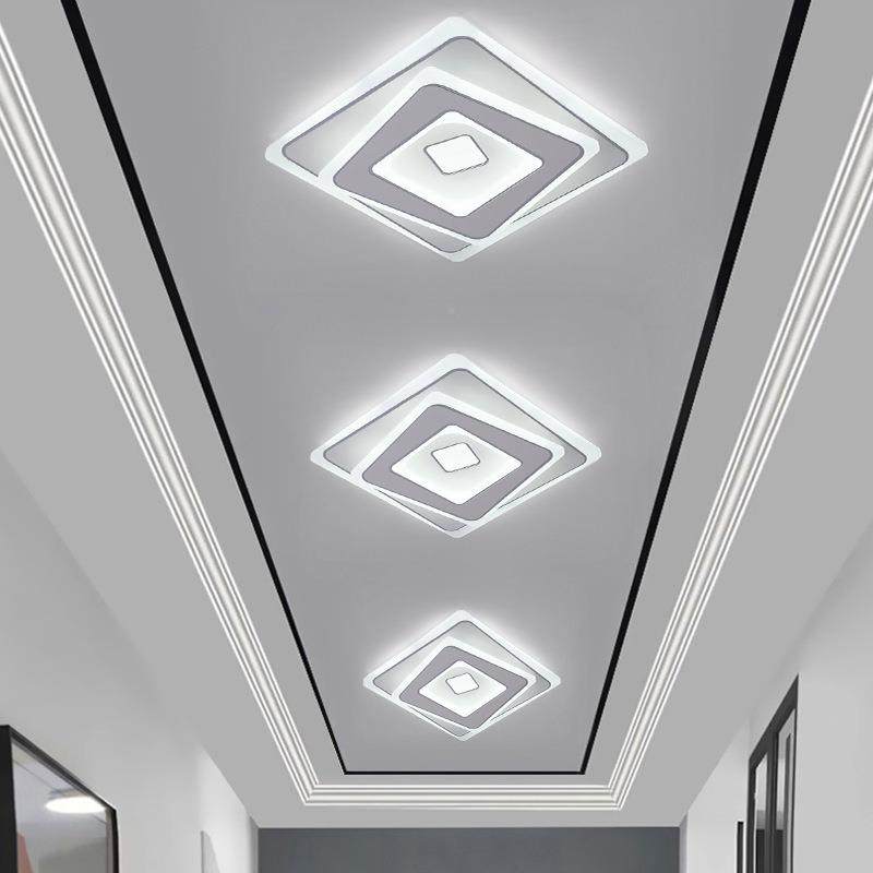 简约走廊过道灯e创意衣帽灯间户灯玄关灯阳台灯飘窗灯吊顶291入灯