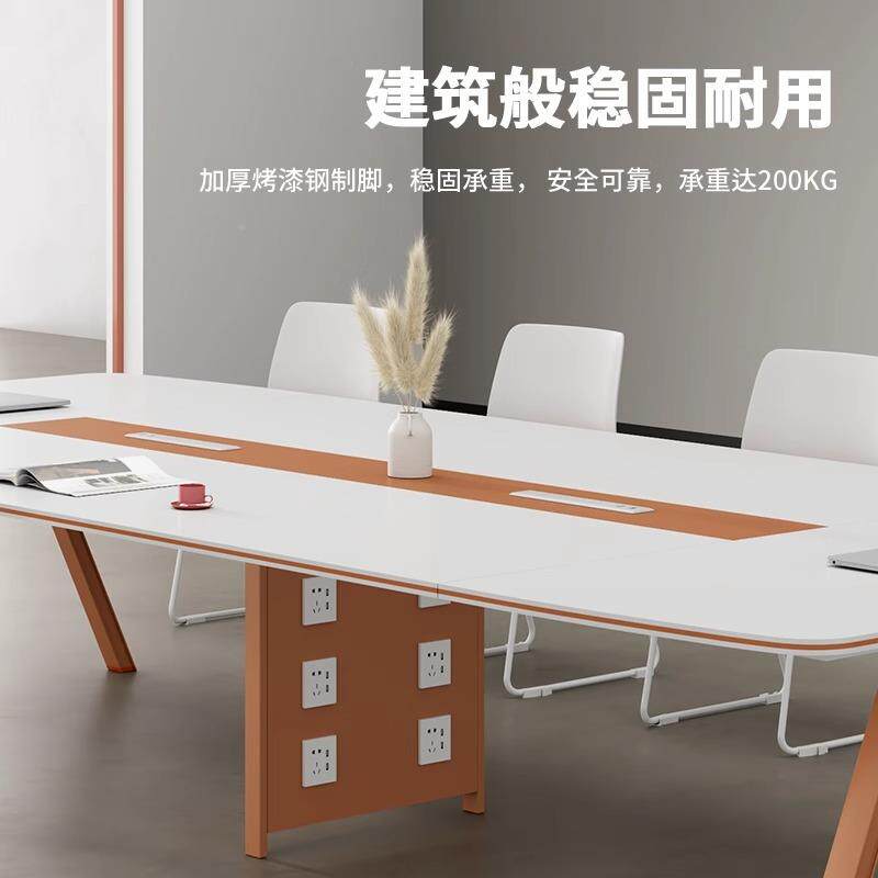 办公会议接桌长桌简约现代会议室桌椅组合议大小型会谈无品牌/桌