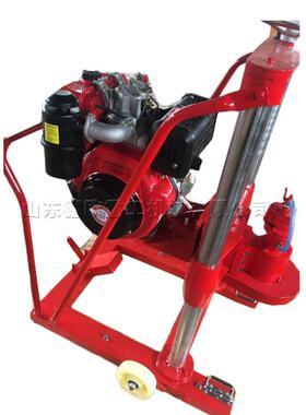 20型混凝土钻取孔芯机马路地面打孔汽油动力金机711刚石水钻机