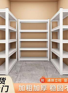 货架储库超市角钢展示仓架地AL102526多层置物架阳台储仓落物架铁