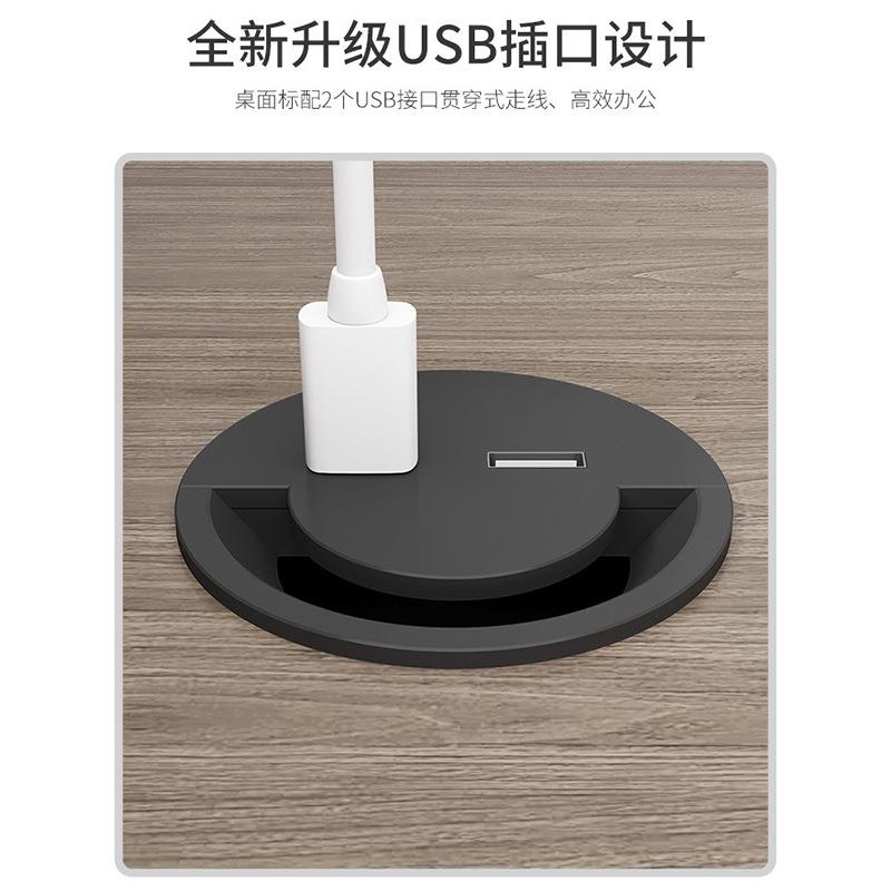 辨公家具职办公桌椅员组合单人四员风工位屏卡座现代JM-2217电脑