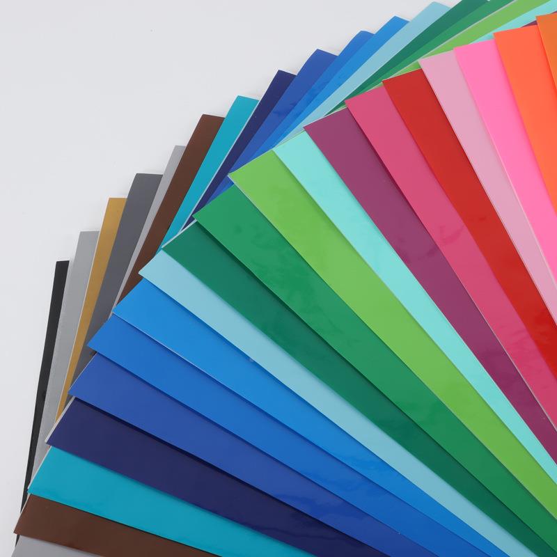 厂家汽车改色汽膜裁PVC车贴膜膜可剪整车无背胶亮UVD光彩色车膜