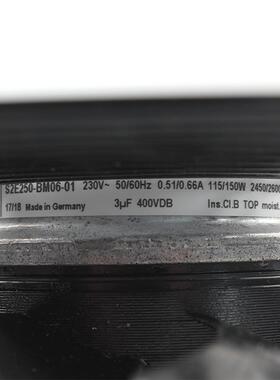 德国进口原装发货S2E250-BM6-0123V马达电机A22E50URH-BM0600-01