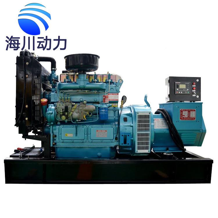 潍坊10电0W发电机组100千伏安移式储备电源HC100GF1K固定式动柴油