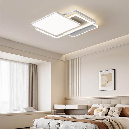 光客吸顶灯现代简约大气全谱护46795智能眼家用超亮led灯大厅厅吸