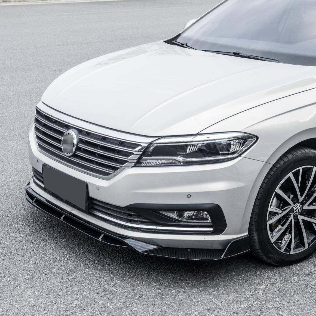 2019朗款朗逸前唇改装前无品牌/段铲大小包围前包角前扰流前杠逸