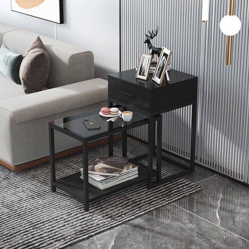 边几柜沙发边几客厅水柜户型现代CGI物简约可移动小茶几床小茶头