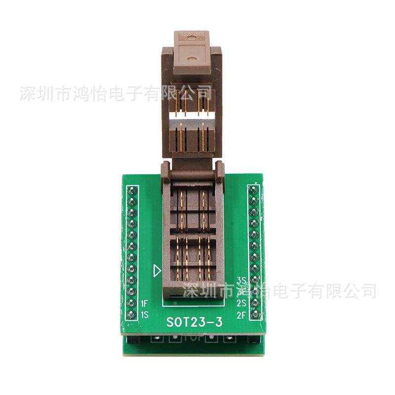 SWFZOT2座3-356开尔文本体1.4mm夹IC芯耐片老化座测试烧录座高温