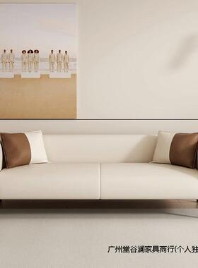 简约组合沙发约小户型网现红客厅54581室科技布代简单人双人三人