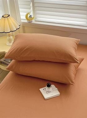 床单单件棉100加全棉宿舍人MX纯被单灰色大双人榻榻单米炕单