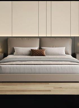 M新lo1.82米气压储物床气压现代轻WKL奢软包皮床x耳主朵双人大床