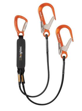 heighte吸cTENSZGTO双大钩连接绳Y型R系绳高空全安防坠落势能收挽